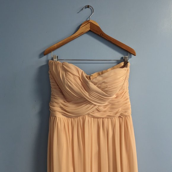JS Boutique Sweetheart Floor-Length Chiffon - Picture 4 of 7